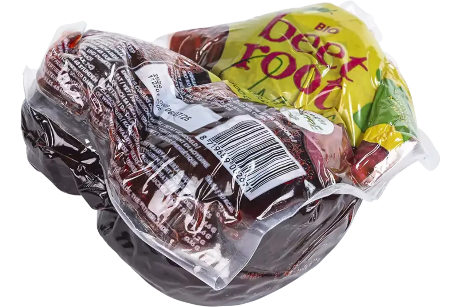 BIO Rode bieten gekookt 500gr stuk 2